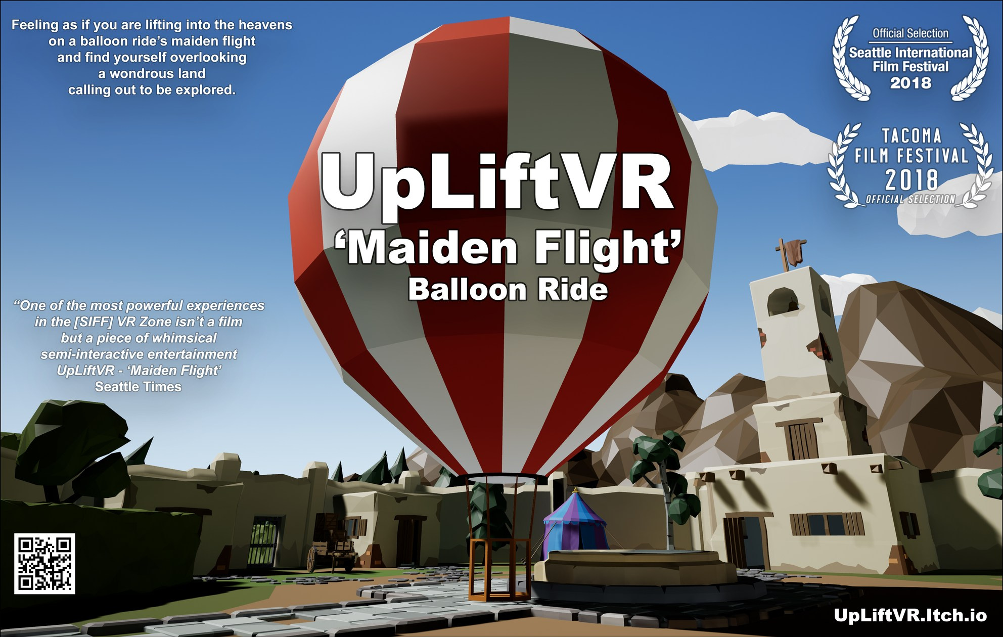 UpLiftVR ‘Maiden Flight’ Balloon Ride